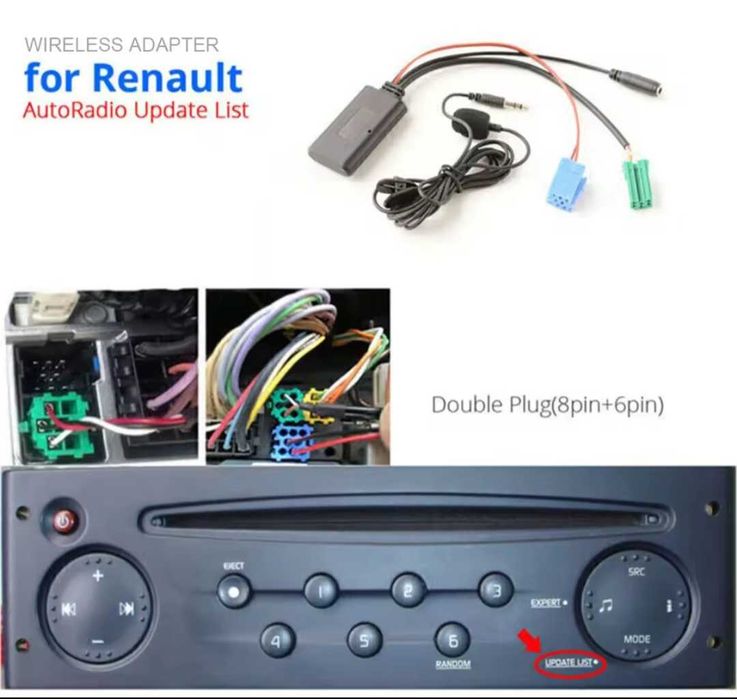 Bluetooth aux mãos livres renault