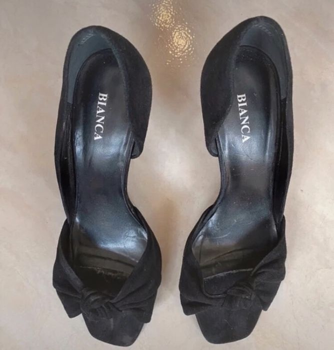 Sapato sandália pretos originais Bianca
