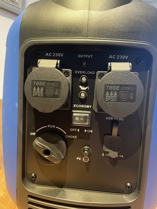 В наявності інверторний генератор Scheppach SG2500i