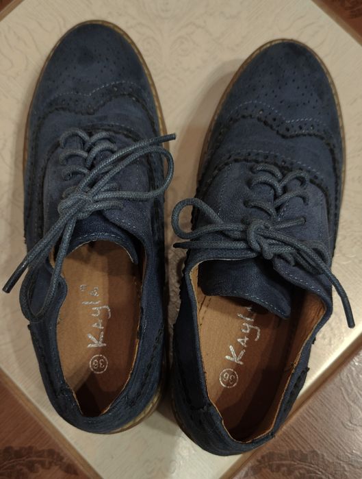 Kayla oksfordki buty na platformie