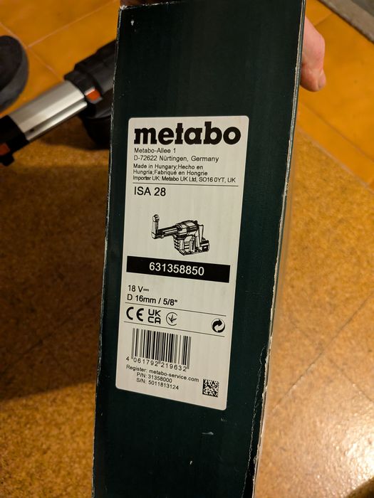 Metabo ISA 28 (extração de poeiras)