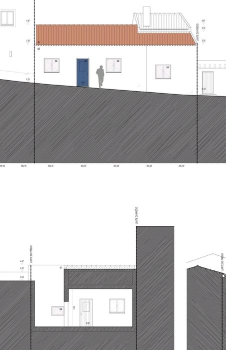 Casa antiga em Santa Clara a Nova Almodovar