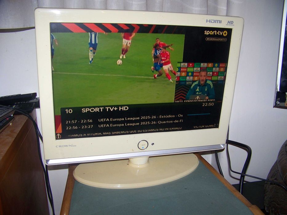 televisão CROWN 19" - hdmi/scart