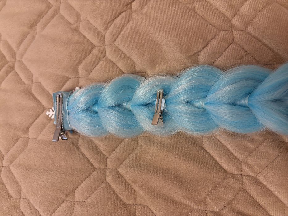 Коса Ельзи, канеколон, заколка коса