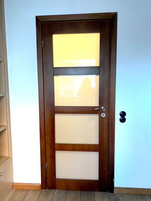 sprzedam drzwi drewniane  z ościeżnicą robione na zamówienie
