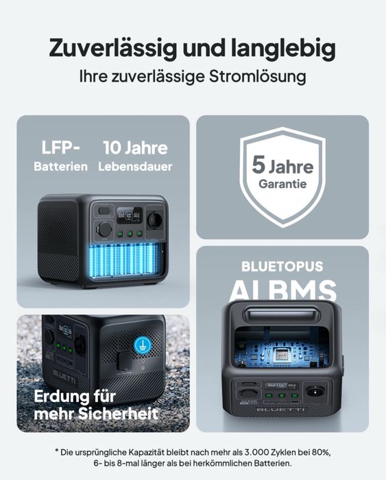 Продам зарядну станцію 700W. 448Wh Bluetti 50B