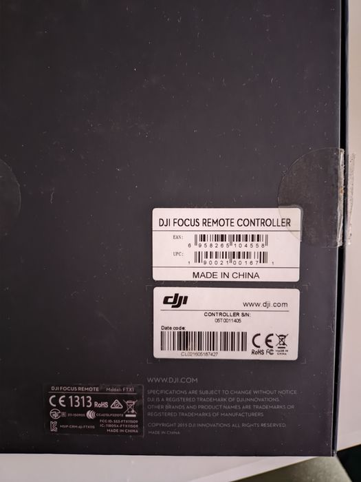 DJI focus remote controller model FTX1