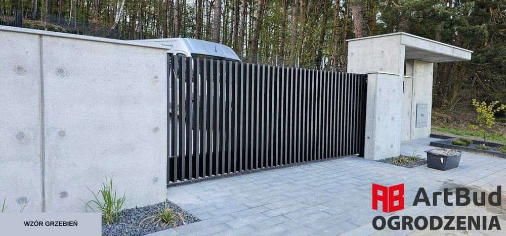 Ogrodzenia frontowe, dostawa, montaż Nowy Dwór Gdański