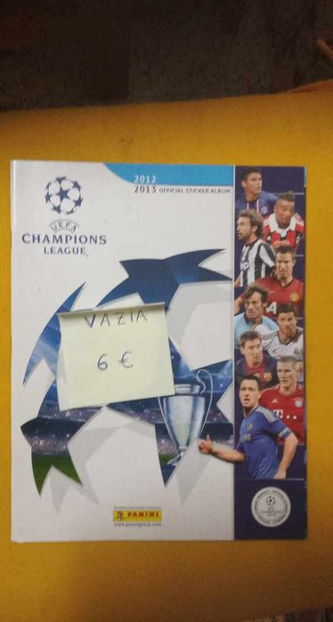 8 Cadernetas Champions League