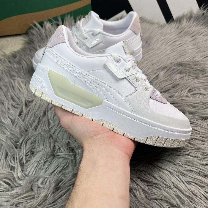 Кросівки жіночі Puma Cali Dream, білі шкіряні 38p