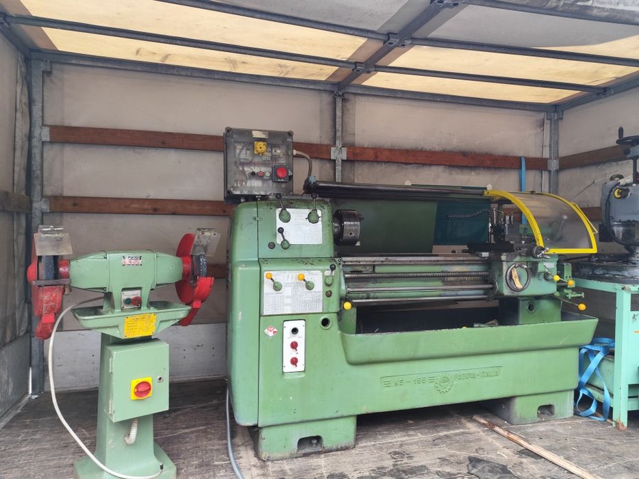 Szlifierka dwutarczowa do metalu tokarka Padova Tur 50 x 1500 Tug 40