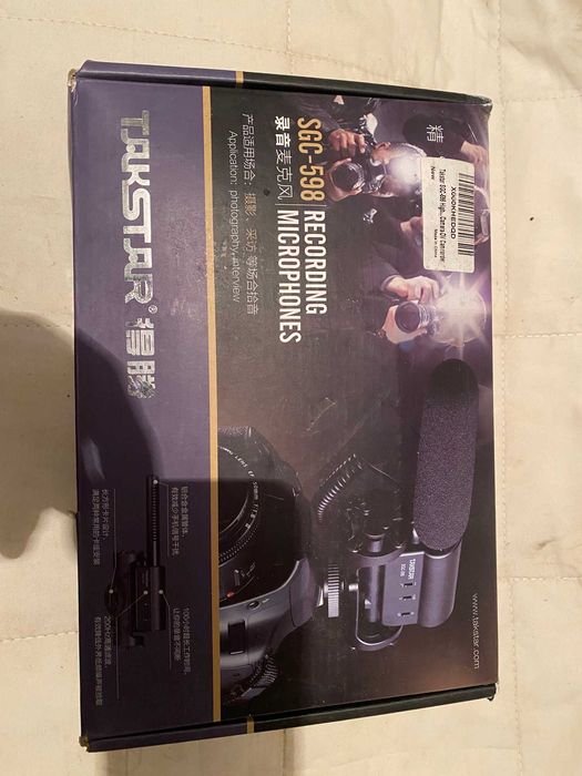 Mikrofon Takstar SGC-598 NOWY Fabryczny Komplet + Osłona Deadcat Neewer
