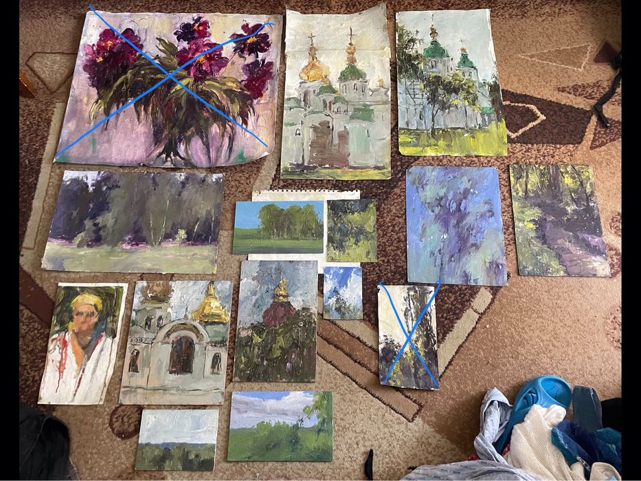 Картини маслом, пейзажі, живопис