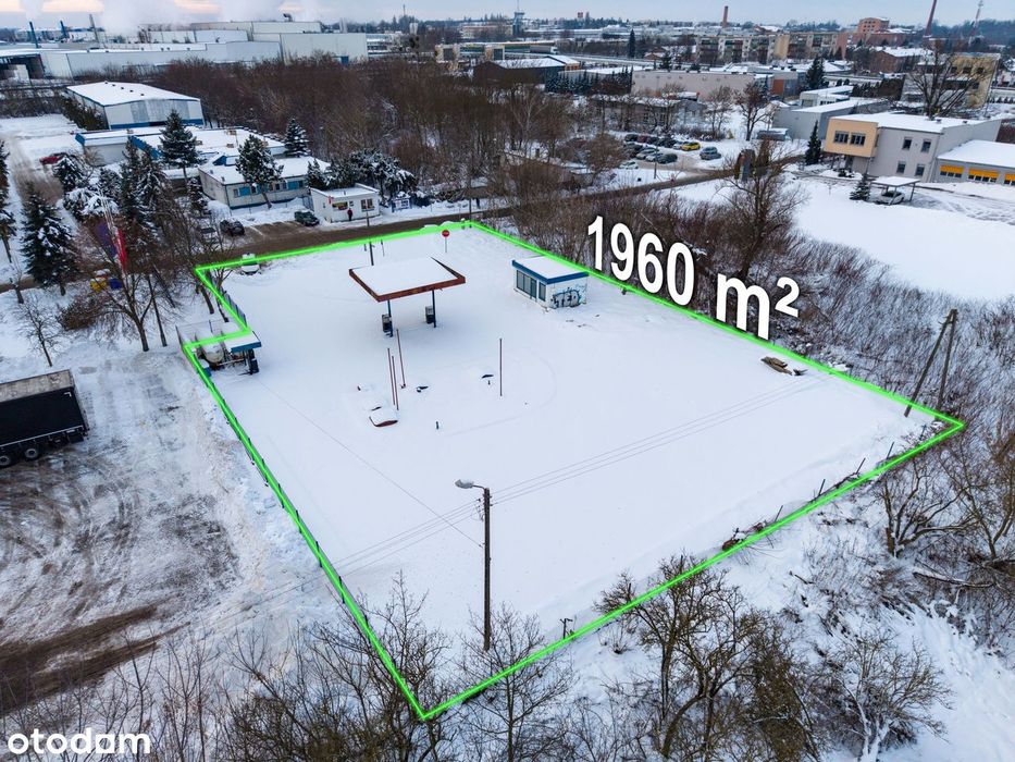 Działka 1960 m² Ciechanów | Przy WORD | Świetna pod stację i usługi