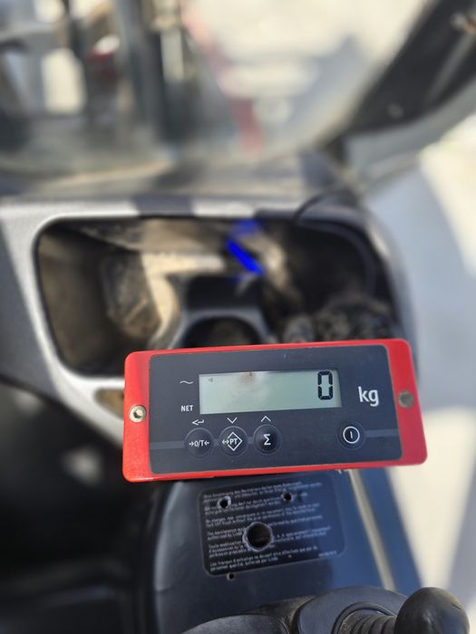 Wózek widłowy elektryczny Linde E14 UDT waga RAVAS widlak 48v sztaplarka 1400kg