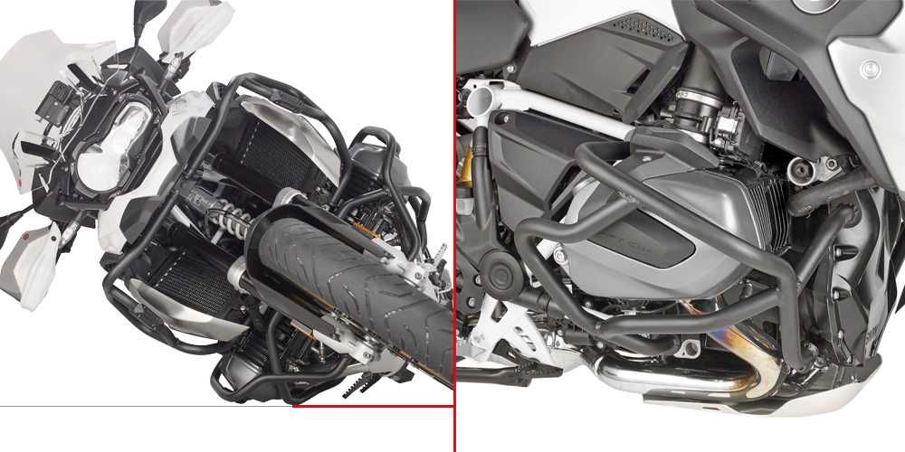 GIVI TNH5128 gmole BMW R1250GS (19>23) nierdzewne TNH5128OX