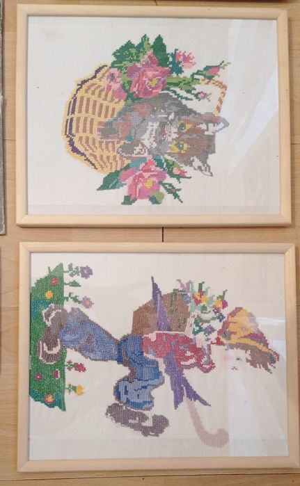 Картина винтаж СССР Канада Япония Европа  Нифертити,