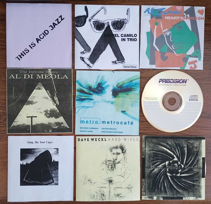 Музика на CD-R (Jazz, Soul) лот