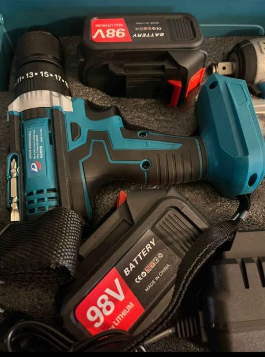 Conjunto maquinas/ furar com martelo e impacto