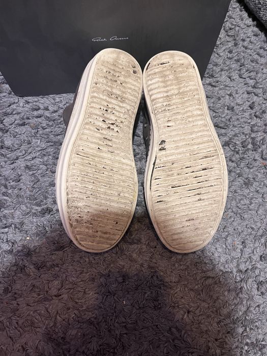 кеды Rick Owens ramones low