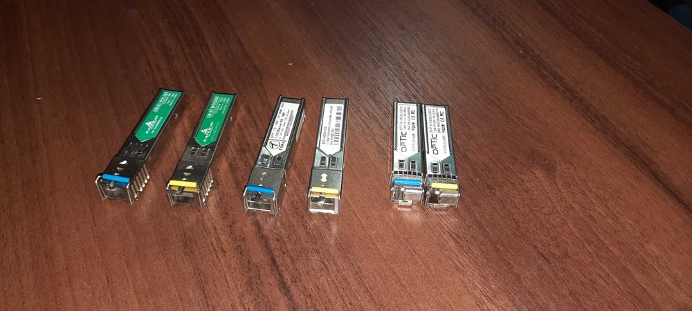 Модуль SFP 1310/1550. 100mb / 1,25Gb. 3km/ 20km, 40km
