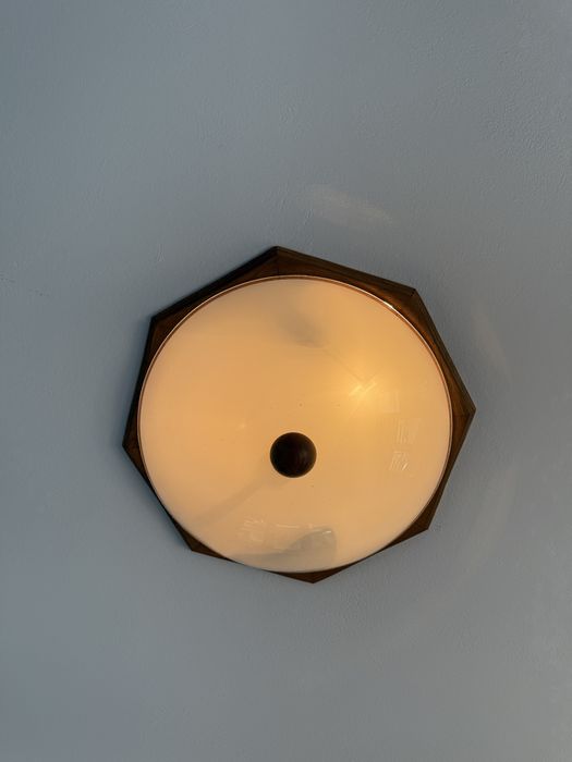 Lampa duża ze szkłem żyrandol duży