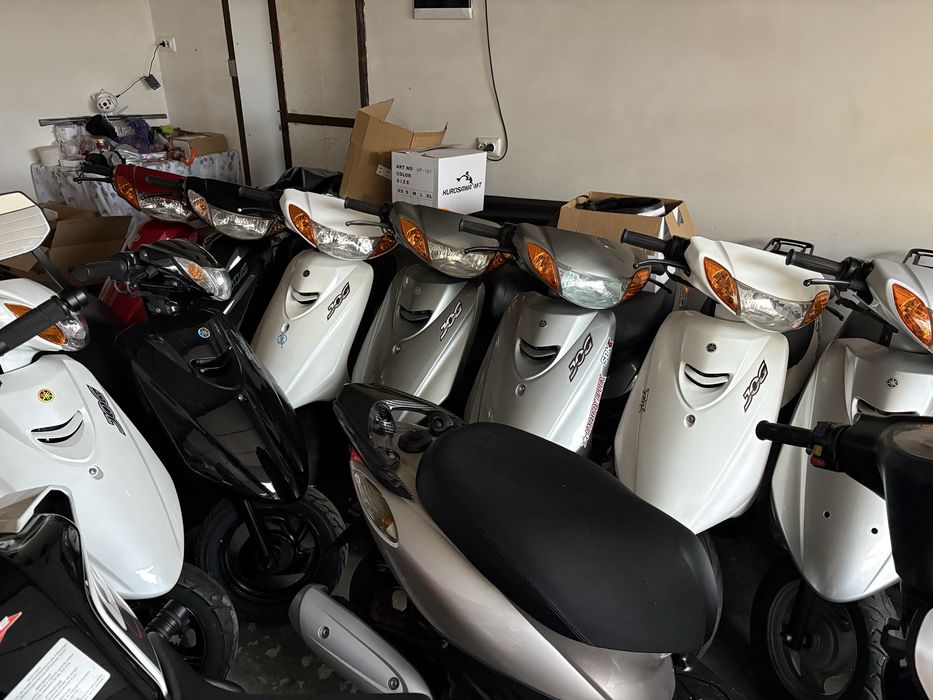 Скутери з Японії без пробігу по Україні