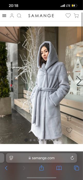 Еко- Шуба , бренду « SAMANGE”