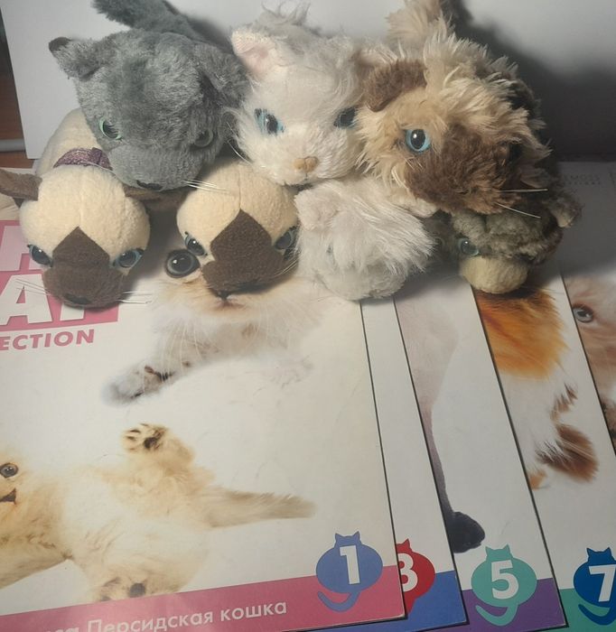 Продам мягкие игрушки  The cat collection, the cat collection