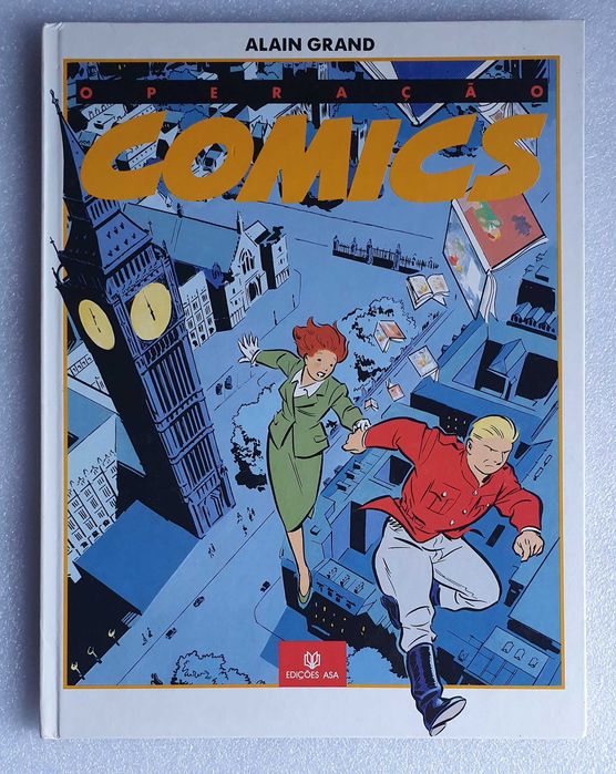 Alain Grand - Operação Comics  - capa dura