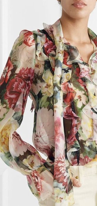 Dolce&Gabbana блуза оригінал шовк