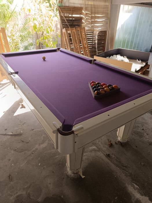 Mesa de snooker em Madeira maciça