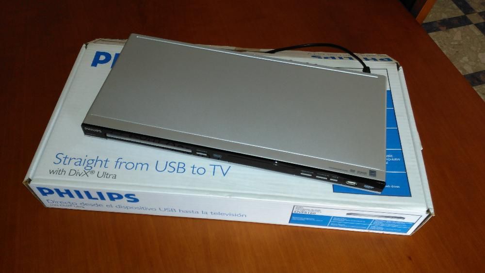 Leitor divx e DVD Phillips64740762463619124