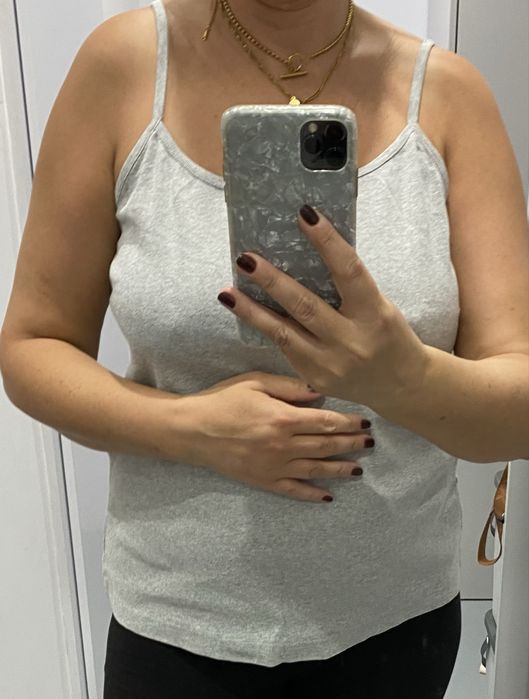 Zestaw 4 podkoszulki szare bawełna xxl-xxxl