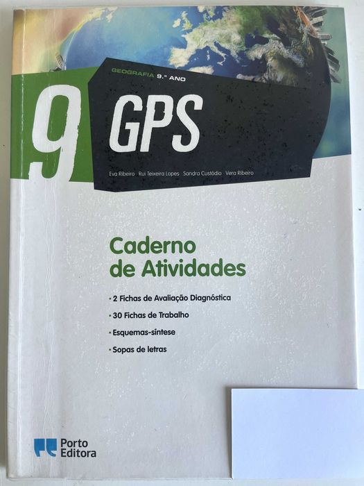Manual escolar geografia - GPS 9º ano + CA