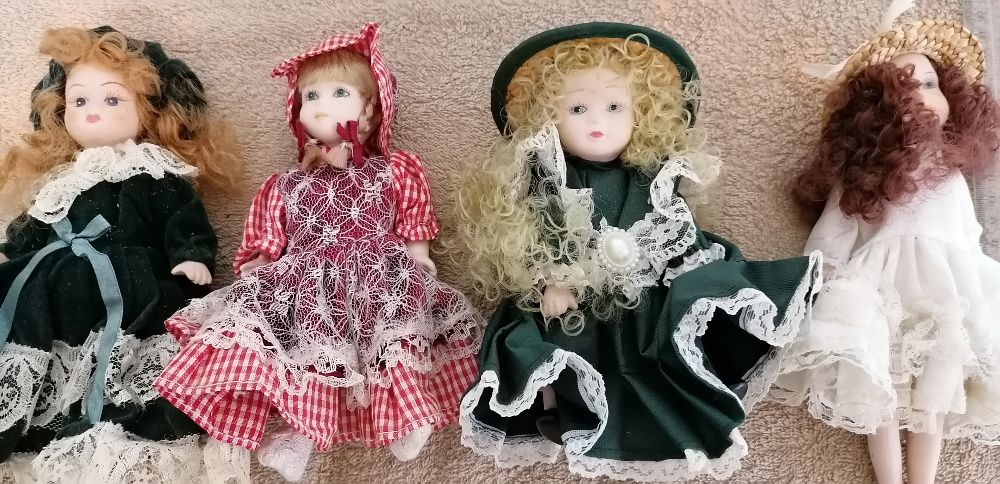 Bonequinhas de porcelana (4 un)