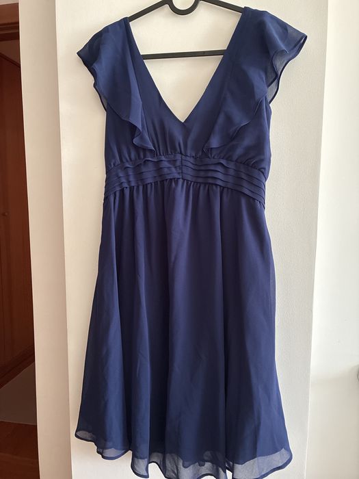 Vestido azul Promod
