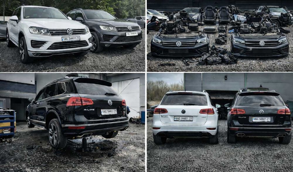 Авторазборка Touareg FL разборка запчастини шрот тоурег фл рестайл