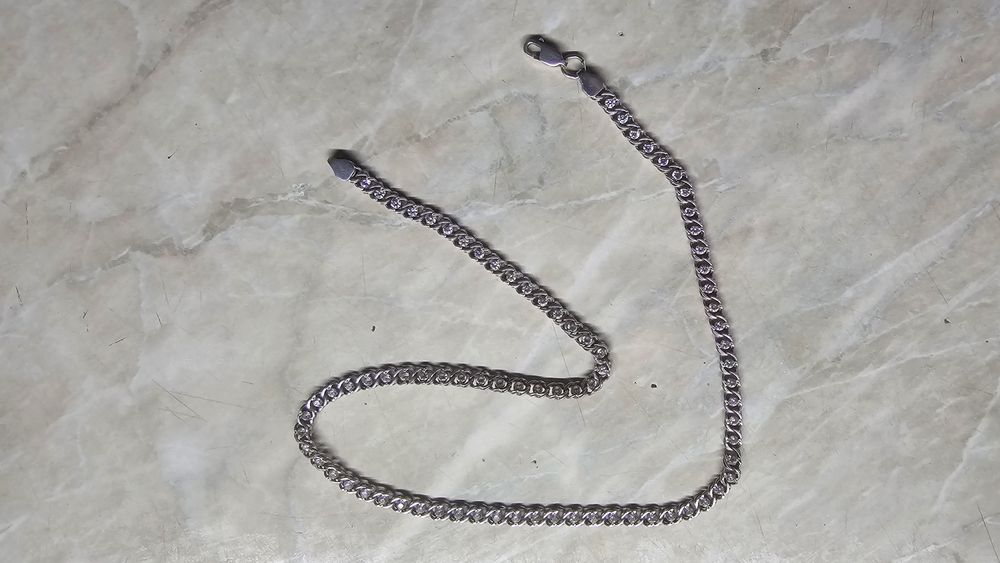 Серебрянная цепочка,45 см