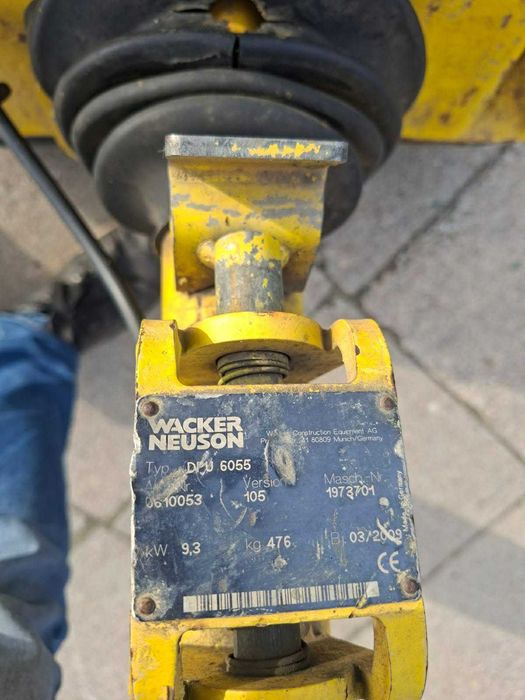 Zagęszczarka wacker neuson dpu6055 500 kg