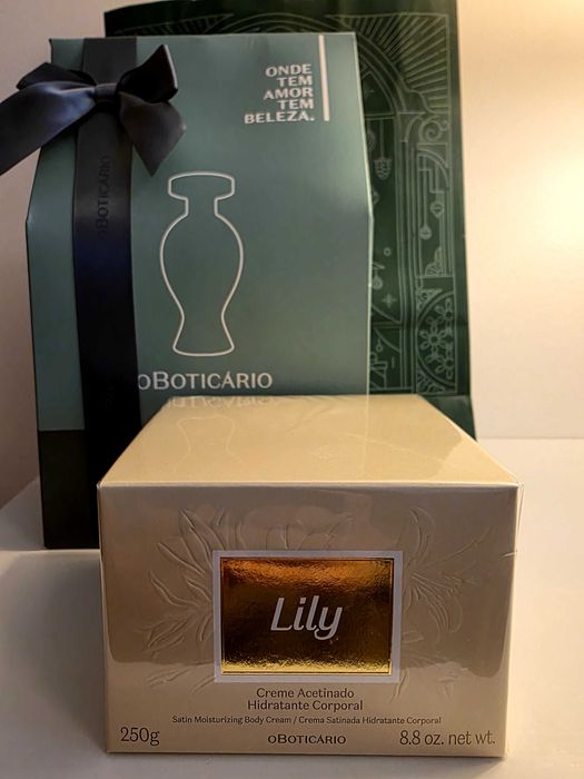 Creme corporal Lily Boticário