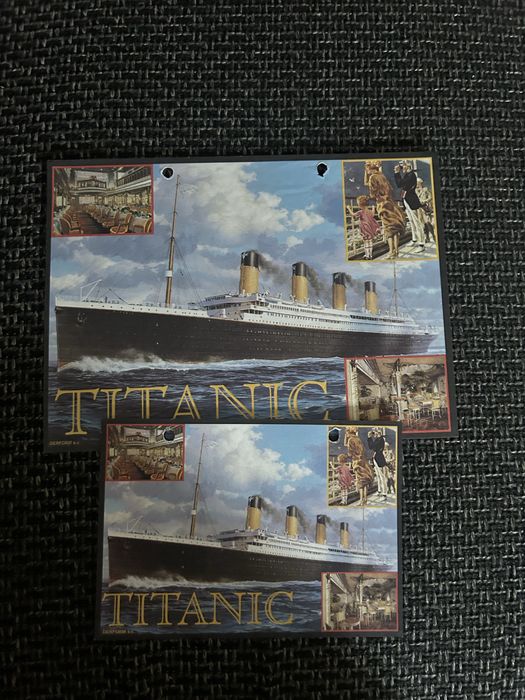 Karteczki Titanic
