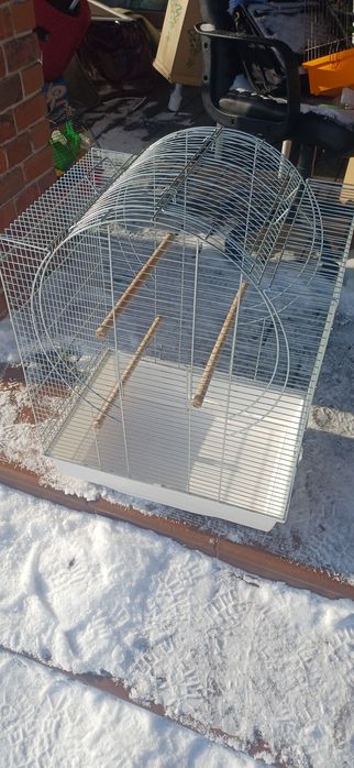 Клетка для средних попугаев EMMA open roof INTERZOO, 54*39*72 см