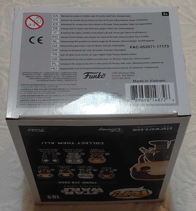 funko pop star wars 185 young jyn erso