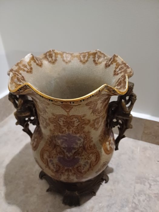 Jarrão pintado à mão
