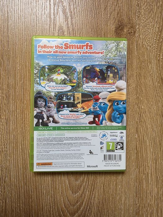 Gra Smerfy 2 na konsolę xbox 360 The Smurfs
