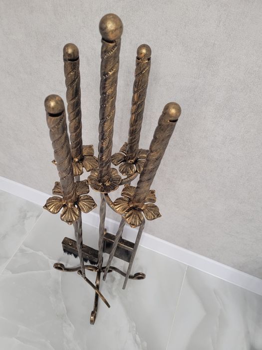 Дровниця лофт камінний набір лофт дровітня дровница набір для каміну