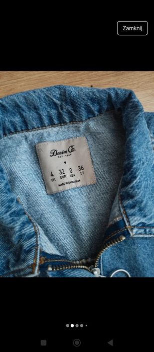 Piekny jeansowy kombinezon Primark Denim Co Limited