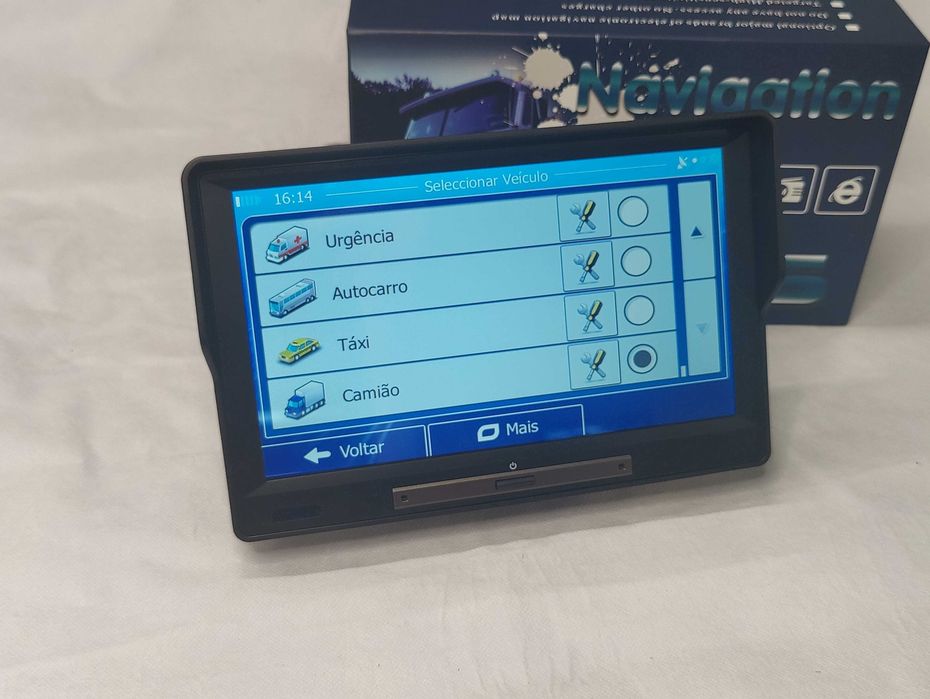 GPS Profissional 9 Polegadas – Camião – GPS Pesados Mapa da Europa