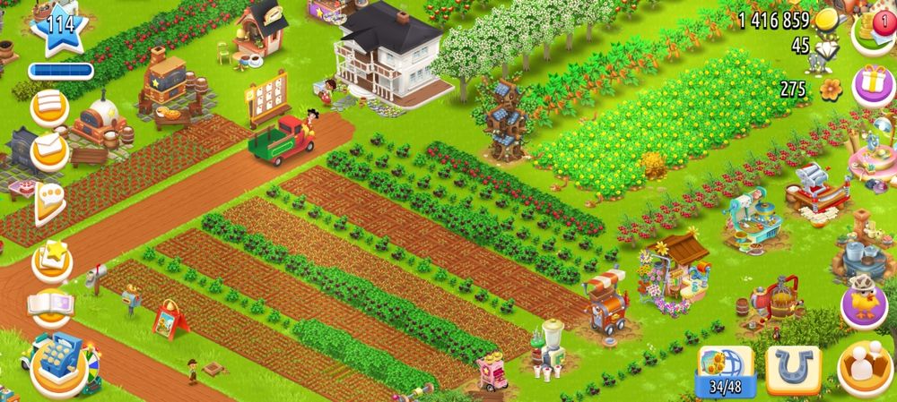 Продаж розширялок в грі Hay Day